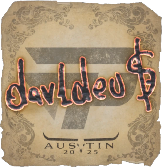 Sticker | dav1deuS (Holo) | Austin 2025
