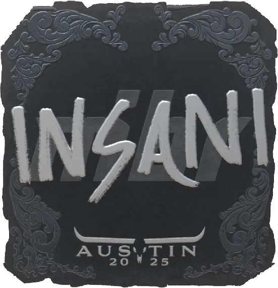 Sticker | insani | Austin 2025