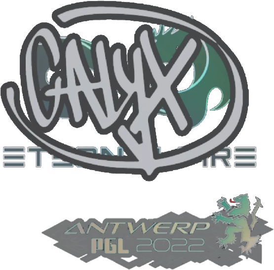 Sticker | Calyx (Glitter) | Antwerp 2022
