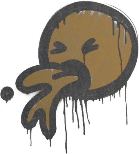 Sealed Graffiti | Puke (Desert Amber)