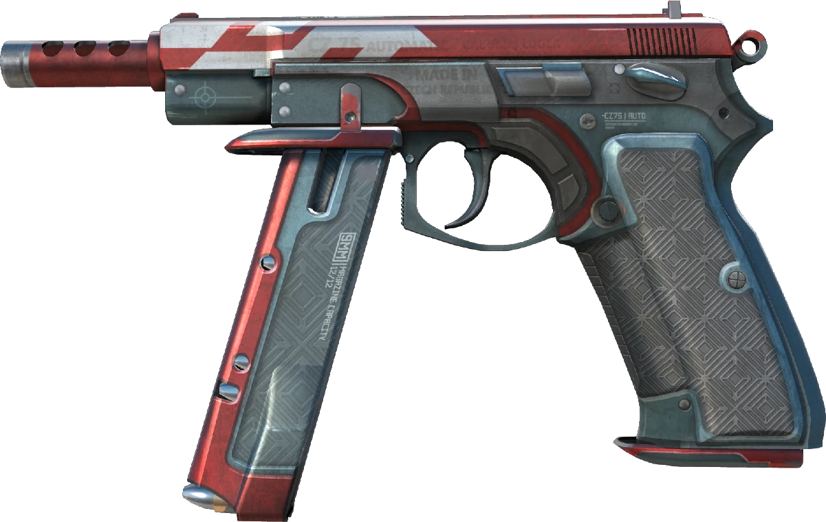CZ75-Auto | Red Astor