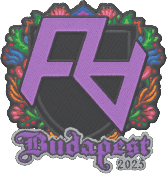 Sticker | Rare Atom (Embroidered) | Budapest 2025