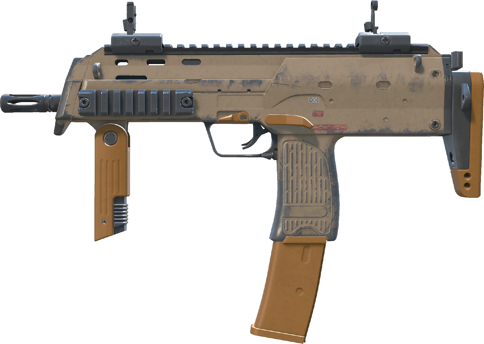 MP7 | Short Ochre