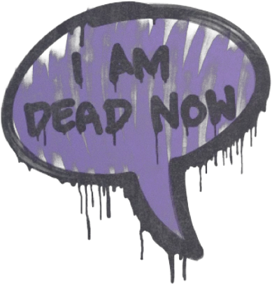 Sealed Graffiti | Dead Now (Violent Violet)