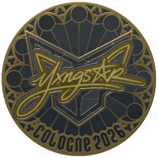 Sticker | yxngstxr (Holo) | Cologne 2026