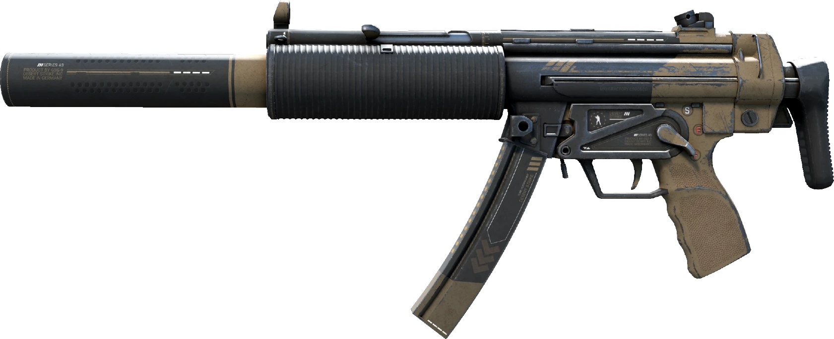 MP5-SD | Desert Strike