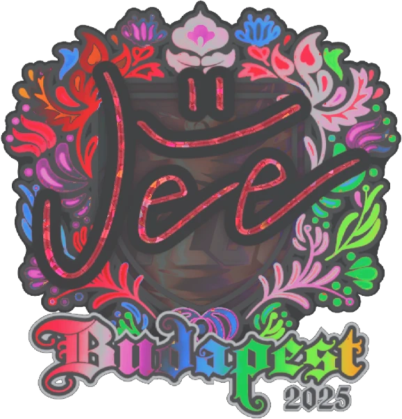 Sticker | Jee | Budapest 2025