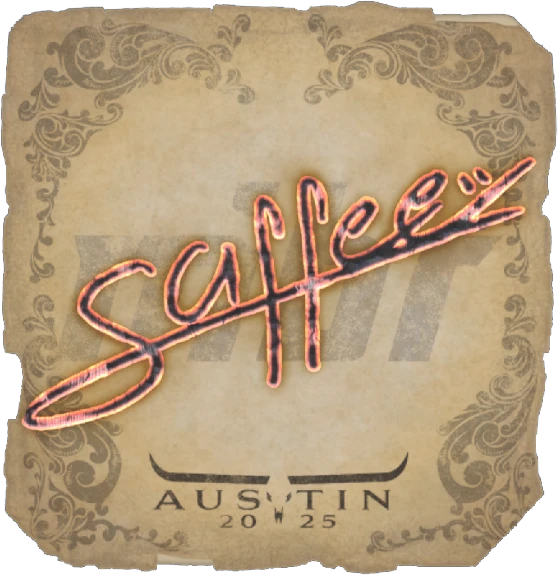 Sticker | saffee (Foil) | Austin 2025