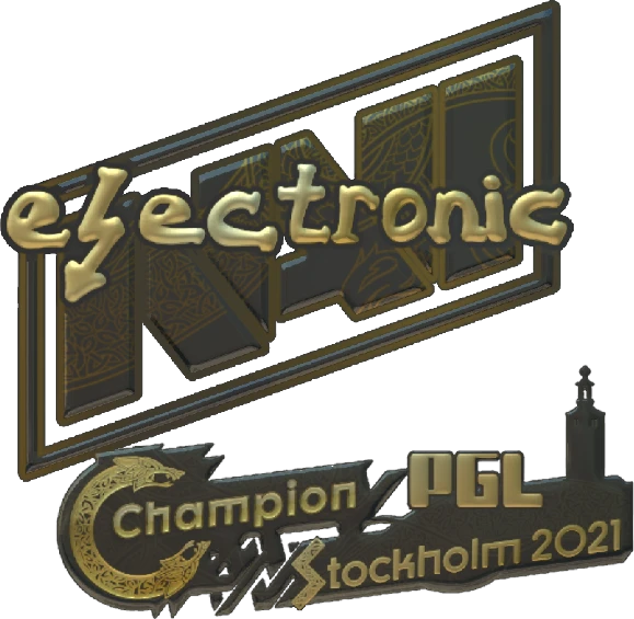 Sticker | electroNic (Holo) | Stockholm 2021