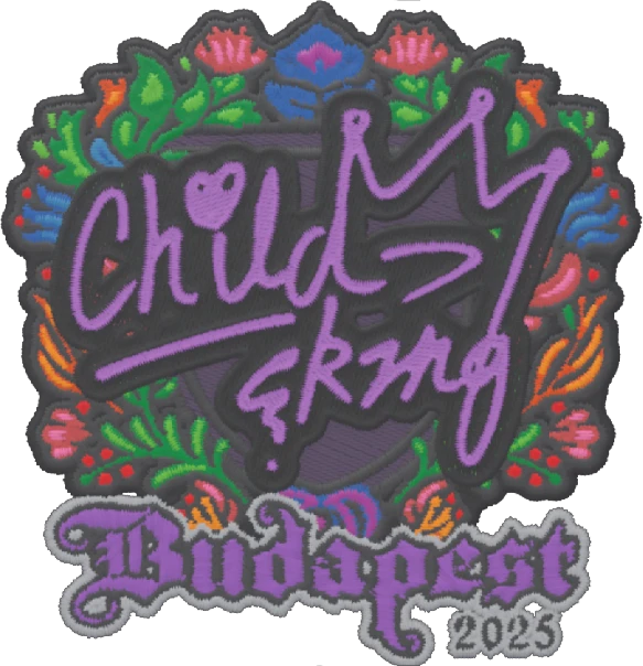 Sticker | ChildKing (Embroidered) | Budapest 2025