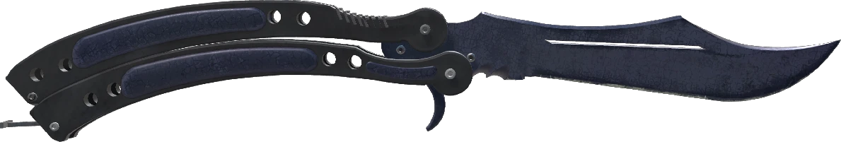 ★ Butterfly Knife | Blue Steel