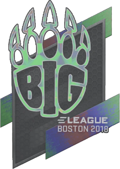 Sticker | BIG | Boston 2018