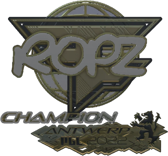 Sticker | ropz (Holo, Champion) | Antwerp 2022