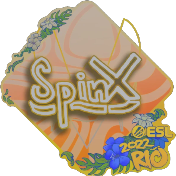 Sticker | Spinx (Glitter) | Rio 2022