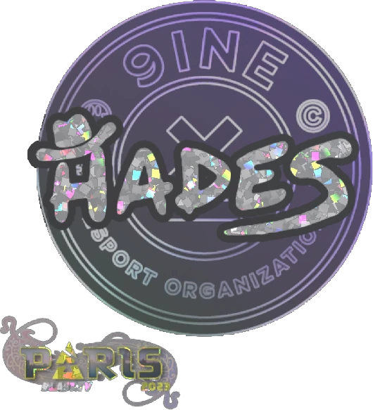 Sticker | hades (Glitter) | Paris 2023
