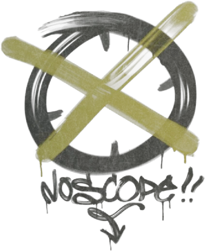Sealed Graffiti | Noscope (Tracer Yellow)