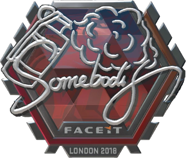 Sticker | somebody | London 2018