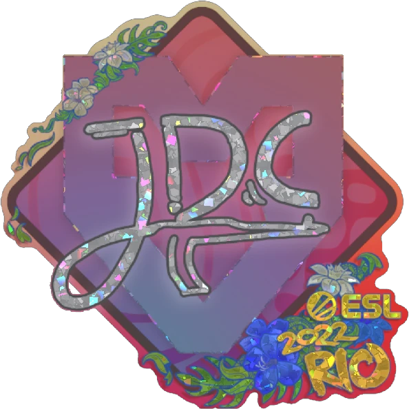 Sticker | JDC (Glitter) | Rio 2022