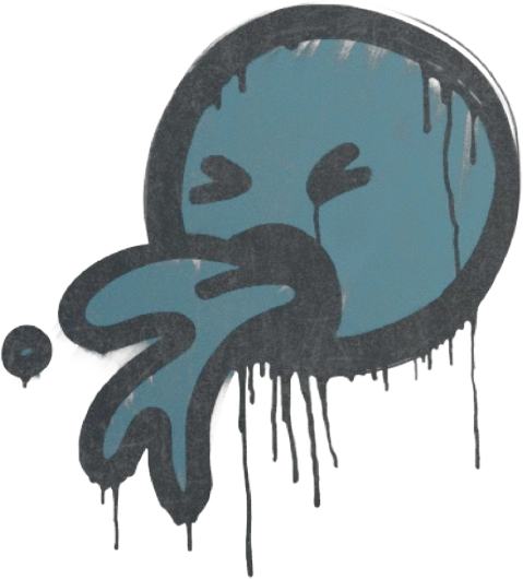Sealed Graffiti | Puke (Wire Blue)