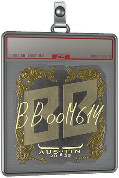 Sticker Slab | Boombl4 (Gold) | Austin 2025