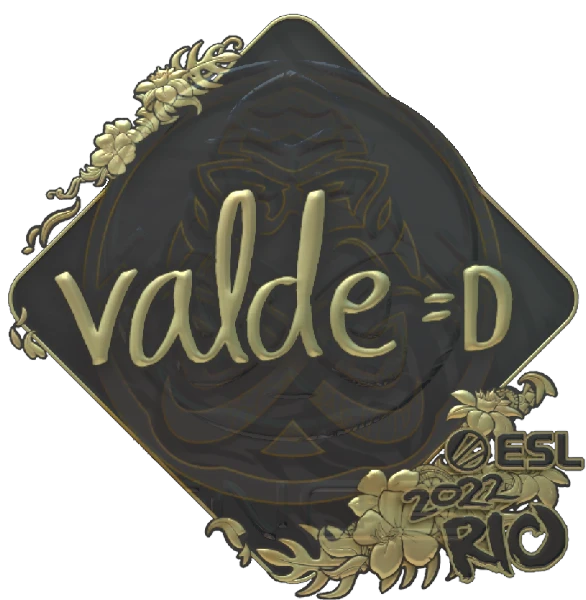 Sticker | v4lde (Glitter) | Rio 2022