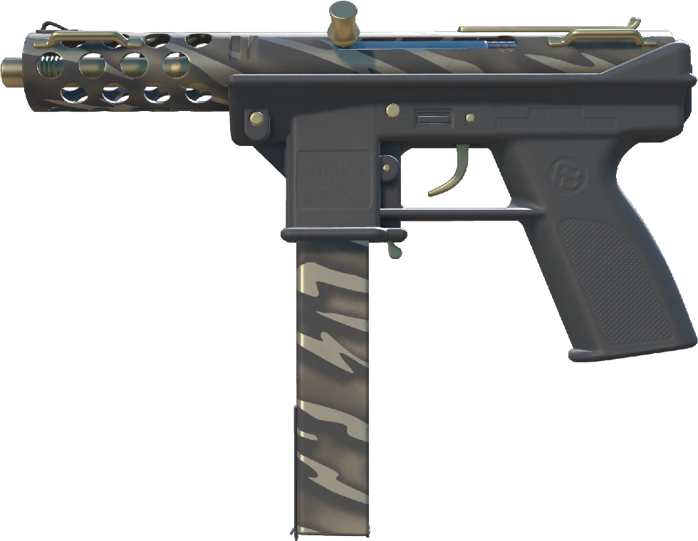 Tec-9 | Tiger Stencil