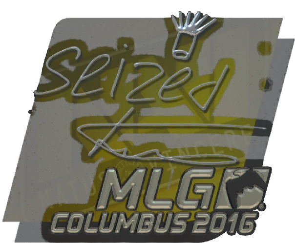 Sticker | seized | MLG Columbus 2016