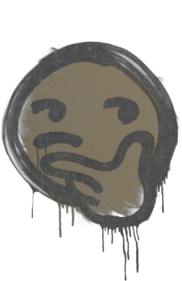 Sealed Graffiti | Thoughtfull (Dust Brown)
