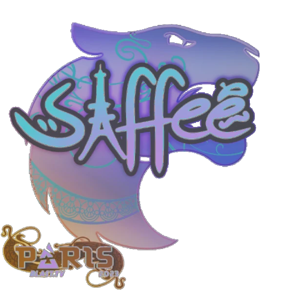 Sticker | saffee (Holo) | Paris 2023