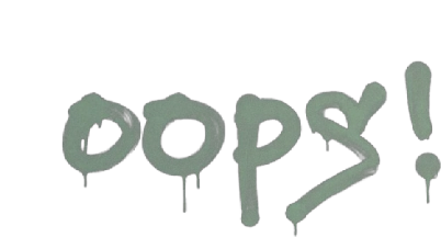 Sealed Graffiti | Oops (Cash Green)