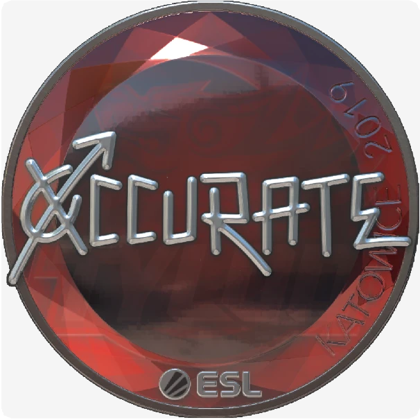 Sticker | xccurate (Foil) | Katowice 2019