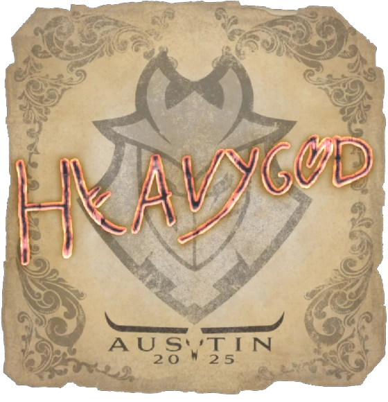 Sticker | Heavygod | Austin 2025