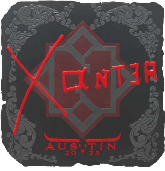 Sticker | Xant3r (Foil) | Austin 2025