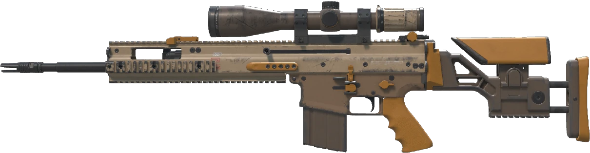 SCAR-20 | Short Ochre (Testado no Terreno) — Negocie skins de CS