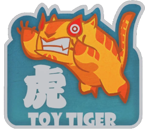 Sticker | Toy Tiger