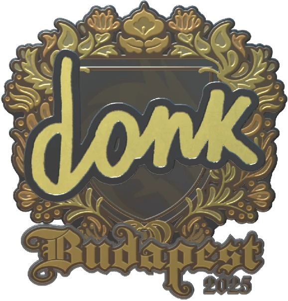 Sticker | donk | Budapest 2025