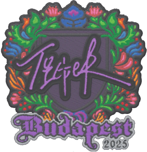 Sticker | Tiger (Embroidered) | Budapest 2025