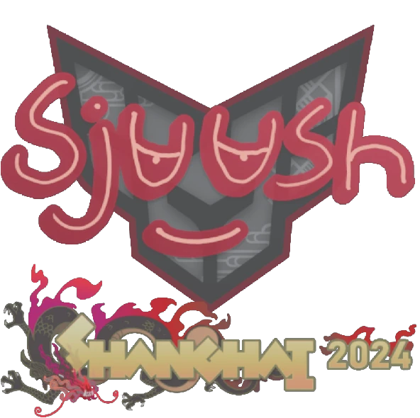 Sticker | sjuush (Glitter) | Shanghai 2024