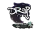 Sticker | drop (Glitter) | Antwerp 2022