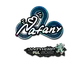 Sticker | nafany (Glitter) | Antwerp 2022