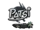 Sticker | Patsi | Antwerp 2022