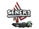 Sticker | SENER1 (Glitter) | Antwerp 2022