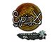 Sticker | Spinx (Glitter) | Antwerp 2022