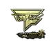 Sticker | Twistzz (Gold) | Antwerp 2022