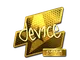 Sticker | device (Gold) | Atlanta 2017