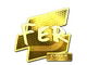 Sticker | fer (Gold) | Atlanta 2017