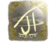 Sticker | JT (Gold) | Austin 2025