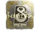 Sticker | kensizor (Gold) | Austin 2025