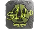 Sticker | s1n (Foil) | Austin 2025