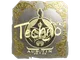 Sticker | Techno4K (Gold) | Austin 2025